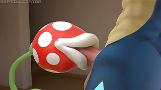 Blissful furry getting a blowjob